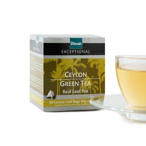 Dilmah Ceylon Green 20 Luxury Tea Bags - The Ceylon Mart