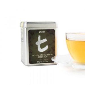 Dilmah Ceylon Young Hyson Green 100g Tea Leaf - The Ceylon Mart