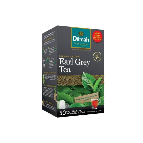 Dilmah Earl Grey Tea 50 tea bags - The Ceylon Mart