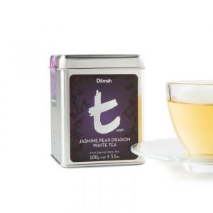 Dilmah Jasmine Pear Dragon White Tea Leaf VSRT 20 Tea Bags - The Ceylon Mart