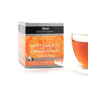 Dilmah Lively Lime and Orange 20 Luxury Tea Bags - The Ceylon Mart