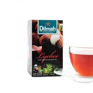 Dilmah Lychee flavored Tea (Foil) 20 Tea Bags - The Ceylon Mart