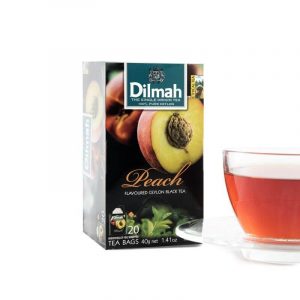 Dilmah Peach flavored Tea 20 Tea Bags - The Ceylon Mart