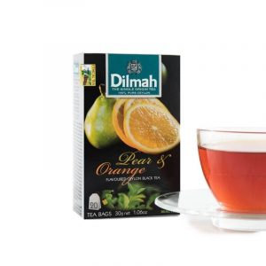 Dilmah Pear and Orange flavored Tea 20 Tea Bags - The Ceylon Mart