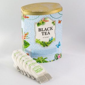 Halpe Luxury Black Tea Caddy 50 Tea Bags - The Ceylon Mart