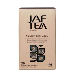 Jaf Ceylon Earl Grey Tea 20 Tea Bags - The Ceylon Mart