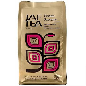 Jaf Ceylon Supreme Stand Up Pouch Tea 250g - The Ceylon Mart