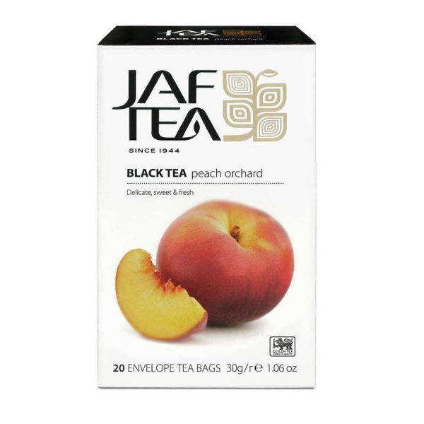 Jaf Peach Orchard Ceylon Black Tea 20 Tea Bags - The Ceylon Mart