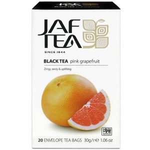 Jaf Pink Grapefruit Ceylon Black Tea 20 Tea Bags - The Ceylon Mart