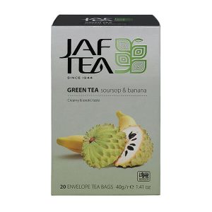 Jaf Soursop And Banana Flavoured Ceylon Green Tea 20 Tea Bags - The Ceylon Mart