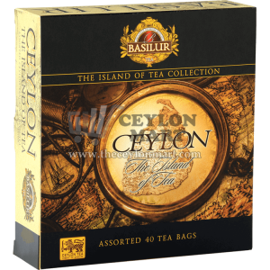Basilur Assorted Island Of Tea 40 Envelopes - The Ceylon Mart