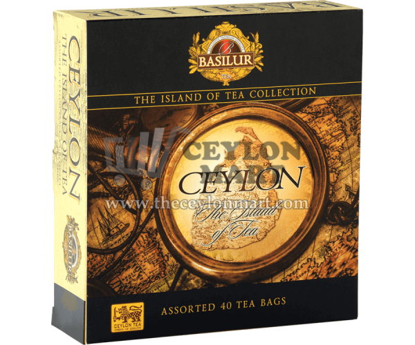 Basilur Assorted Island Of Tea 40 Envelopes - The Ceylon Mart