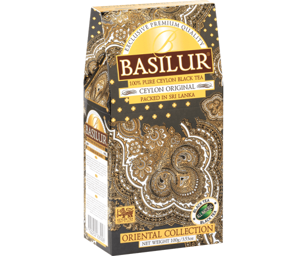 Basilur Ceylon Original Ceylon Black Tea 100g Packet - The Ceylon Mart