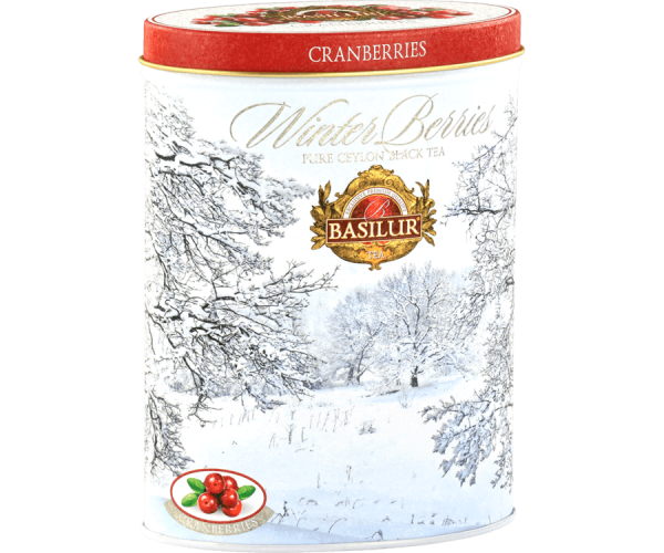 Basilur Cranberry High Quality Pure Ceylon Black Leaf Tea 100g - The Ceylon Mart