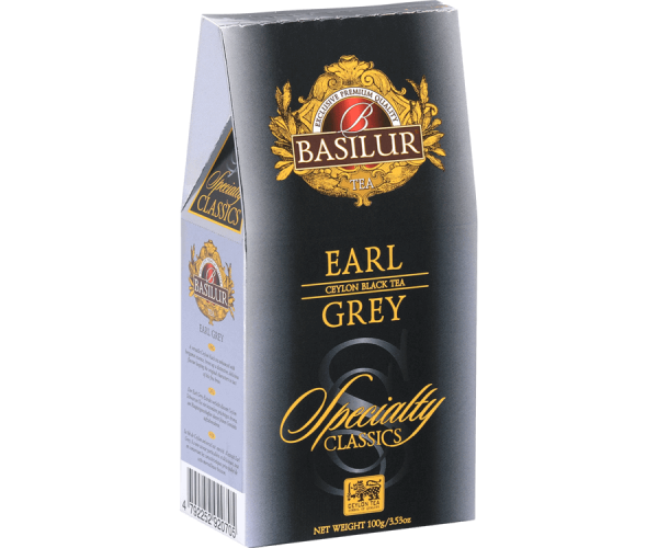 Basilur Earl Grey Ceylon Black Tea 100g Packet - The Ceylon Mart