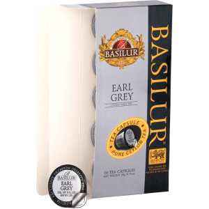 Basilur Earl Grey Ceylon Black Tea 10 Tea Capsules - The Ceylon Mart