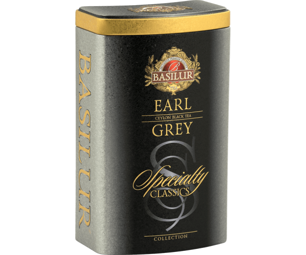 Basilur Earl Grey Tin Ceylon Black Tea 100g - The Ceylon Mart