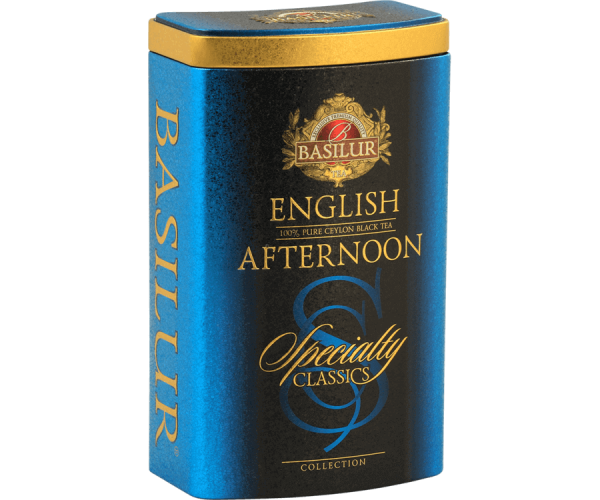 Basilur English Afternoon Tin Ceylon Black Tea 100g - The Ceylon Mart