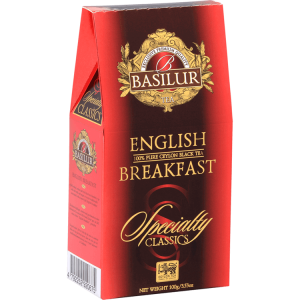 Basilur English Breakfast Ceylon Black Tea 100g Packet - The Ceylon Mart