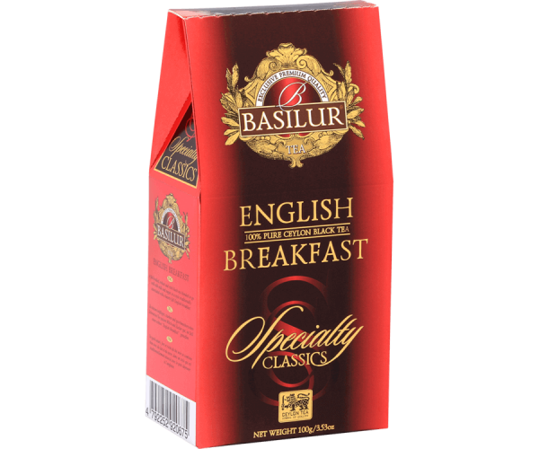 Basilur English Breakfast Ceylon Black Tea 100g Packet - The Ceylon Mart