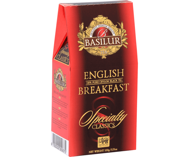 Basilur English Breakfast Ceylon Black Tea 100g Packet - The Ceylon Mart