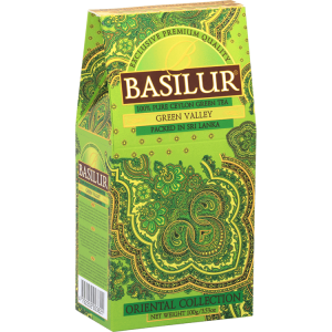 Basilur Green Valley Ceylon Green100g Packet - The Ceylon Mart