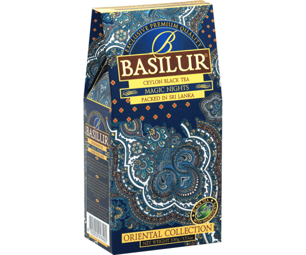 Basilur Magic Nights Ceylon Black Tea 100g Packet - The Ceylon Mart