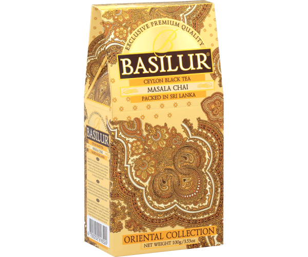 Basilur Masala Chai Ceylon Black Tea 100g Packet - The Ceylon Mart