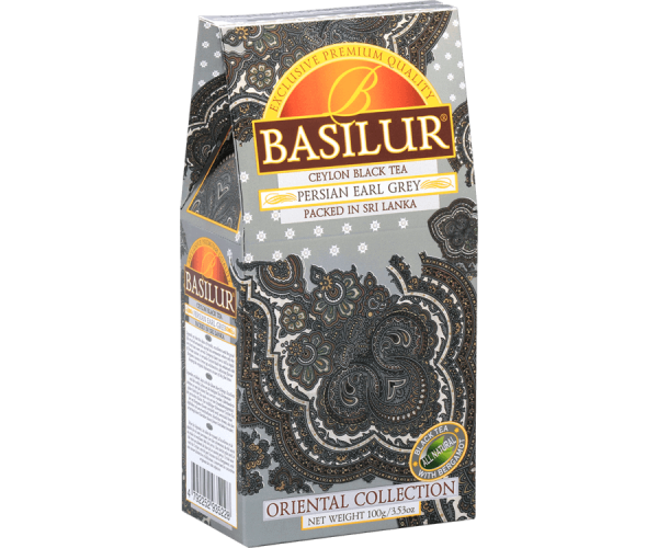 Basilur Persian Earl Grey Ceylon Black Tea 100g Packet - The Ceylon Mart