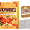 Basilur Raspberry & Rosehip Ceylon Black Tea 25 Tea Bags - The Ceylon Mart