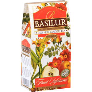 Basilur Redhot Ginger Tea 100g Packet - The Ceylon Mart