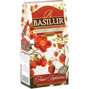 Basilur Strawberry and Raspberry Ceylon Black Tea 100g Packet - The Ceylon Mart