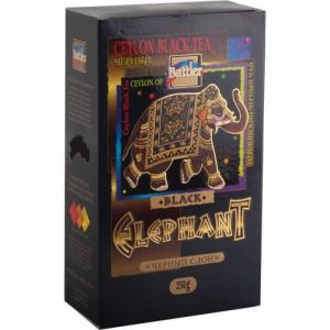 Battler Black Elephant Loose Leaf Tea 250g Carton Box - The Ceylon Mart