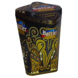 Battler Ceylon Black Tea Black Star 100g Tin Caddy - The Ceylon Mart