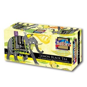 Battler Ceylon Black Tea With Lemon 25 Tea Bags - The Ceylon Mart