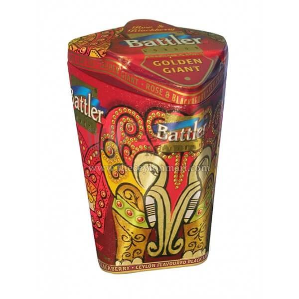 Battler Ceylon Black Tea With Rose And Blackcurrant 100g Tin Caddy - The Ceylon Mart