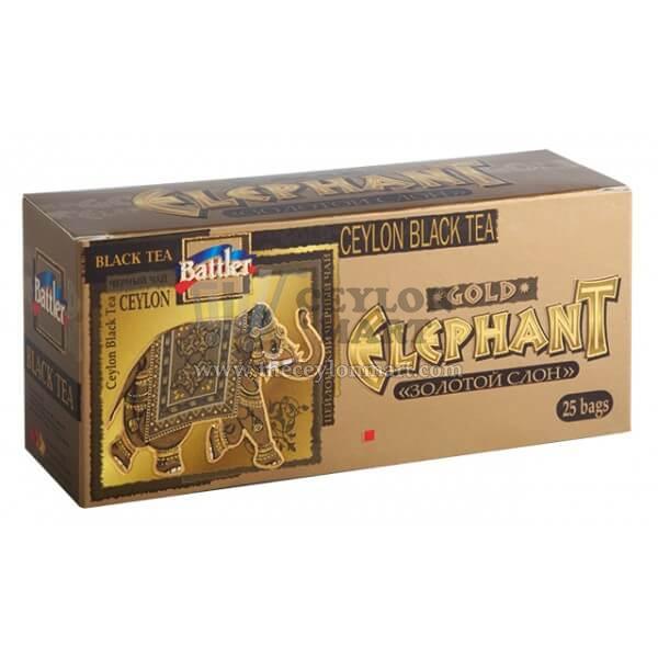 Battler Gold Elephant 25 Tea Bags Premium Black Tea - The Ceylon Mart