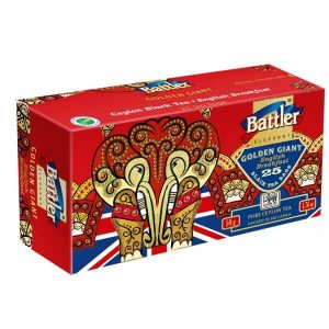 Battler Golden Giant Elephant English Breakfast 25 Tea Bags In Carton Box - The Ceylon Mart