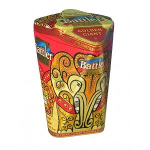 Battler Golden Giant Strawberry With Cream Black Tea 100g Tin Caddy - The Ceylon Mart