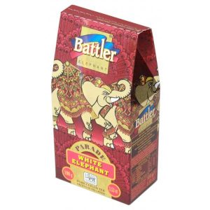 Battler Parade White Elephant Loose Leaf Black Tea 100g Carton Box - The Ceylon Mart