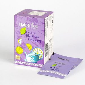 Halpe Fair Trade Organic Black Tea Earl Grey 20 Tea Bags - The Ceylon Mart