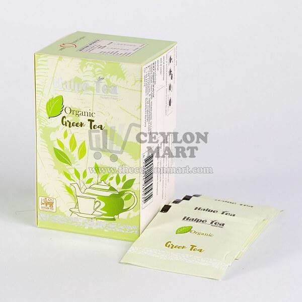 Halpe Fair Trade Organic Green Tea 20 Tea Bags - The Ceylon Mart