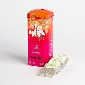 Halpe Rosehip Tea Caddy 25 Tea Bags - The Ceylon Mart