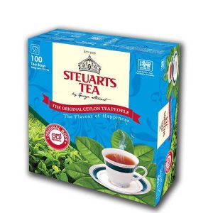 Steuarts Ceylon Black Tea Bopf 100 Tea Bags The Ceylon Mart