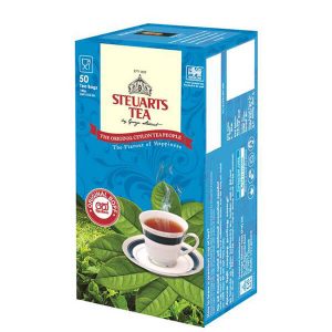Steuarts Ceylon Black Tea Bopf 50 Tea Bags The Ceylon Mart