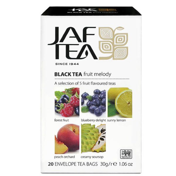 Jaf Fruit Melody Ceylon Black Tea 20 Tea Bags - The Ceylon Mart