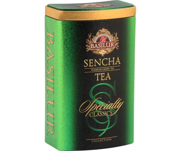 Basilur Sencha Premuim Green Tea Tin 100g